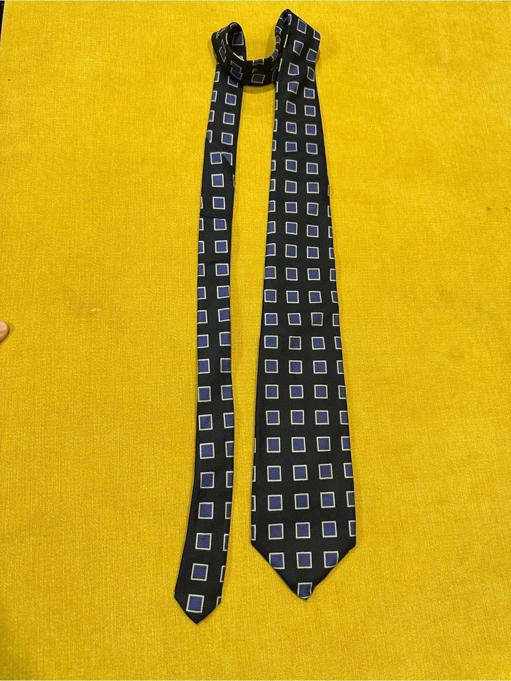 Robert Talbott Men's Geometric Silk Tie in Black & Purple